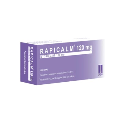 Rapicalm 120 mg 7 Comprimidos Recubiertos 