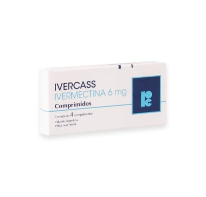 Ivercass 6 mg 4 Comprimidos