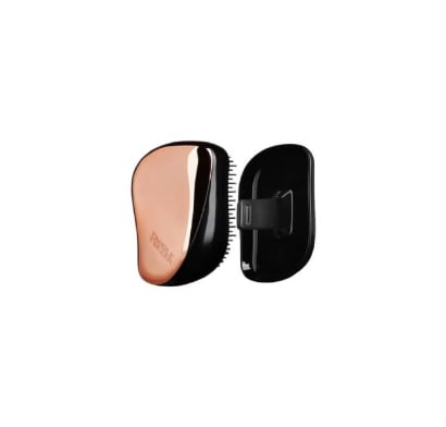 Cepillo para el Pelo Tangle Teezer Compact Styler Black Rose Gold