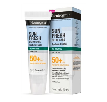 Protector Solar Neutrogena Sun Fresh Oil Control FPS50 40 ml