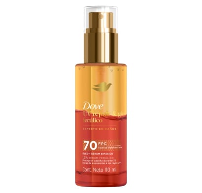 Tratamiento Dove Óleo Bifásico Uv Repair & Glow 110 ml