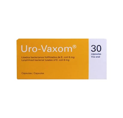 Uro Vaxom 30 Cápsulas