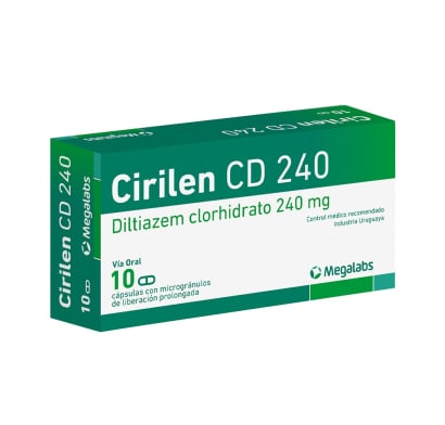 Cirilen Cd 240 Mg 10 Cápsulas Con Microgránulos Lp 