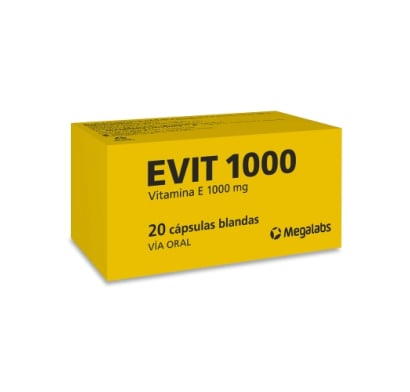 EVIT 1000 MG 20 CÁPSULAS