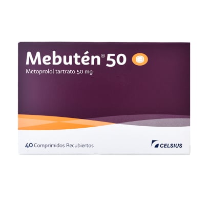 Mebuten 50 Mg 40 Comprimidos Recubiertos