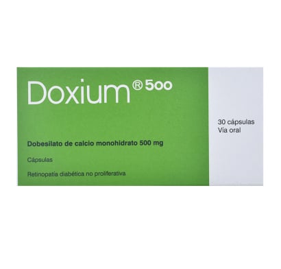 Doxium 500 Mg 30 Cápsulas