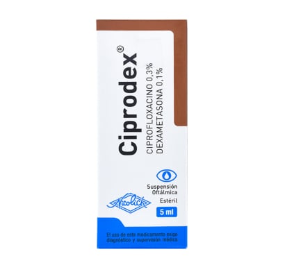 Ciprodex Suspensión Oftálmica 5 Ml
