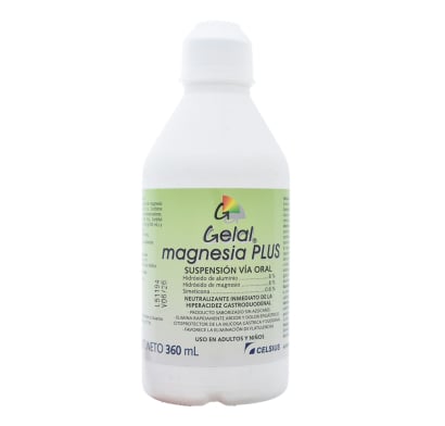 Gelal Magnesia Plus Suspensión 360 Ml