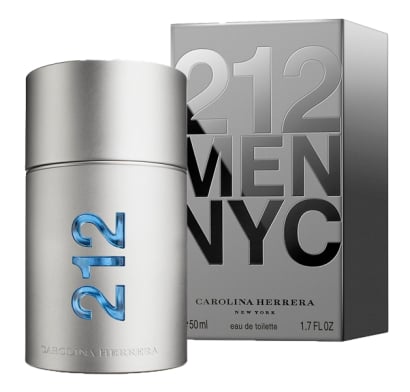 Perfume Carolina Herrera 212 Nyc Men Edt 50 Ml