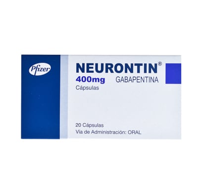 Neurontin 400 Mg 20 Cápsulas