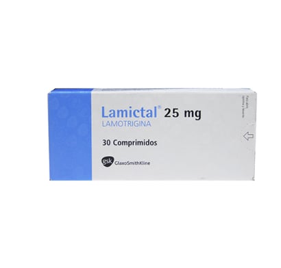 LAMICTAL 25 MG 30 COMPRIMIDOS