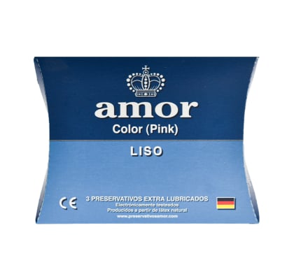 PRESERVATIVO AMOR STANDARD AZUL X3 UNIDADES