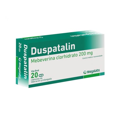 Duspatalin 200 Mg 20 Cápsulas