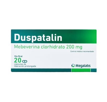 Duspatalin 200 Mg 20 Cápsulas Lp