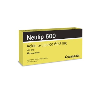 NEULIP 600 MG 20 COMPRIMIDOS