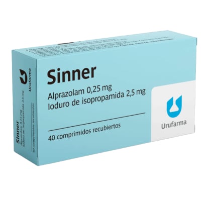 SINNER 40 COMPRIMIDOS