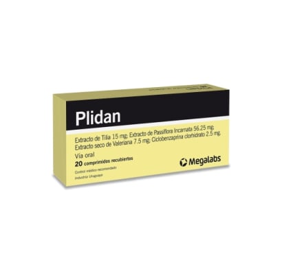Plidan 20 Comprimidos