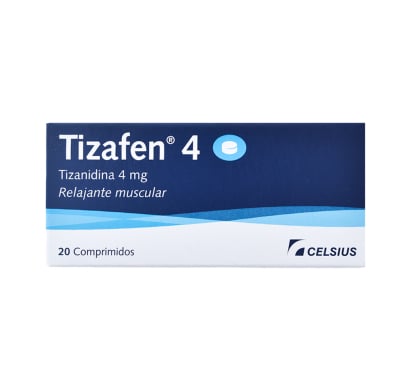 Tizafen 4 Mg 20 Comprimidos