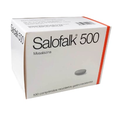 SALOFALK 500 MG 100 TABLETAS