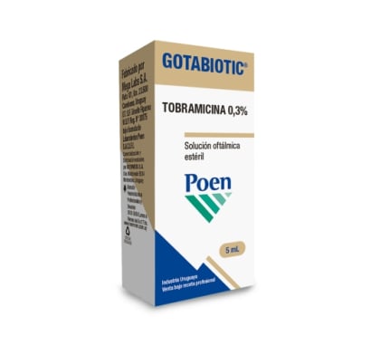 GOTABIOTIC OFTALMOLOGICO 5 ML