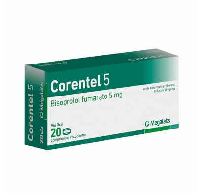 CORENTEL 5 MG 20 COMPRIMIDOS