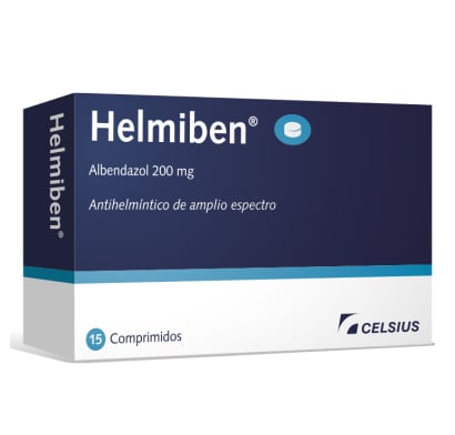 Helmiben 15 Comprimidos