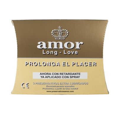 Preservativos Amor Dorado 3 Unidades