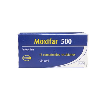 Moxifar 500 Mg 16 Comprimidos