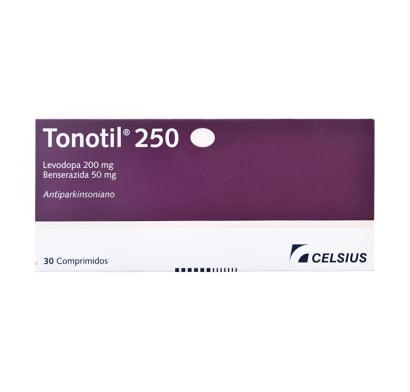 Tonotil 250 Mg 30 Comprimidos