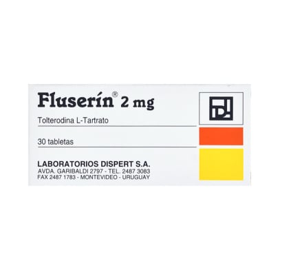 Fluserin 2 Mg 30 Tabletas