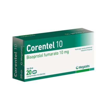Corentel 10 Mg 20 Comprimidos