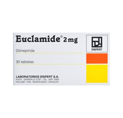 Euclamide 2 Mg 30 Tabletas