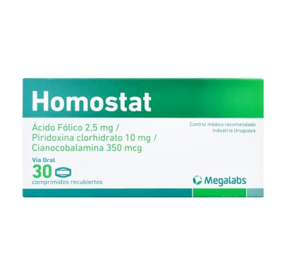 Homostat 30 Comprimidos