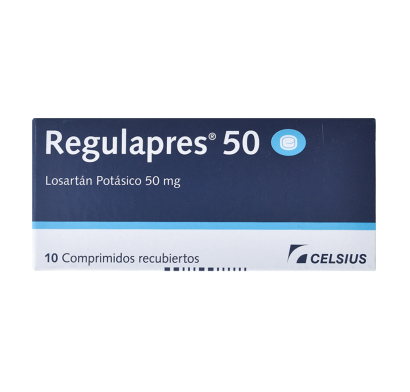 REGULAPRES 50 MG 10 COMPRIMIDOS