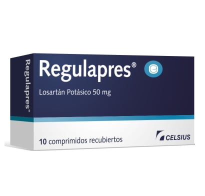 REGULAPRES 50 MG 10 COMPRIMIDOS