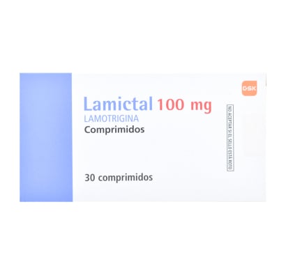Lamictal 100 Mg 30 Comprimidos