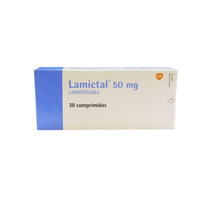 Lamictal 50 Mg 30 Comprimidos