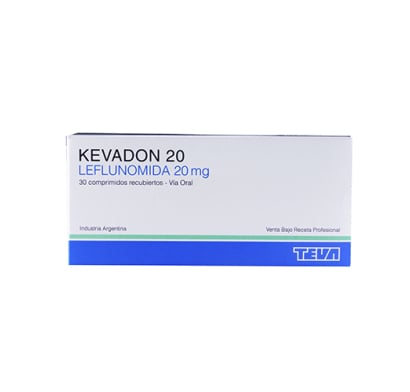 Kevadon 20 Mg 30 Comprimidos