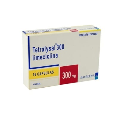 Tetralysal 300 Mg 16 Cápsulas