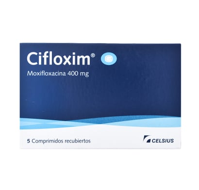 Cifloxim 400 Mg 5 Comprimidos