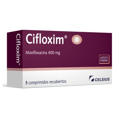 Cifloxim 400 Mg 5 Comprimidos