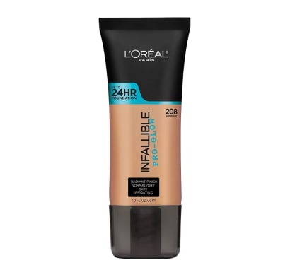 Base L'oréal Paris Infallible Pro-glow N°208 Sun Beige 30 Ml