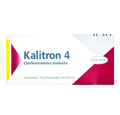 Kalitron 4 Mg 10 Comprimidos Recubiertos