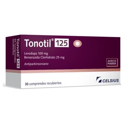 Tonotil 125 Mg 30 Comprimidos