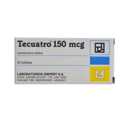 Tecuatro 150 Mcg 20 Tabletas