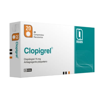Clopigrel 75 Mg 20 Comprimidos