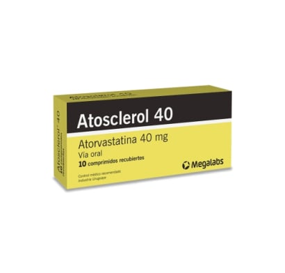 Atosclerol 40 Mg 10 Comprimidos