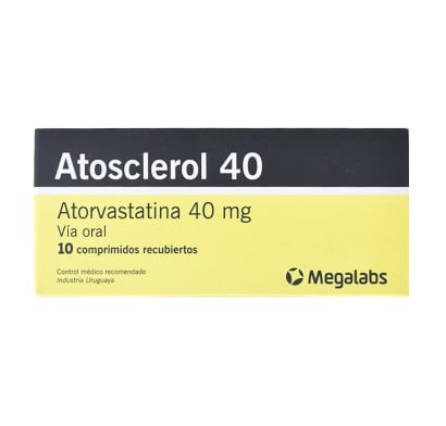 Atosclerol 40 mg 10 Comprimidos