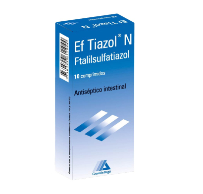 EF TIAZOL N 10 COMPRIMIDOS