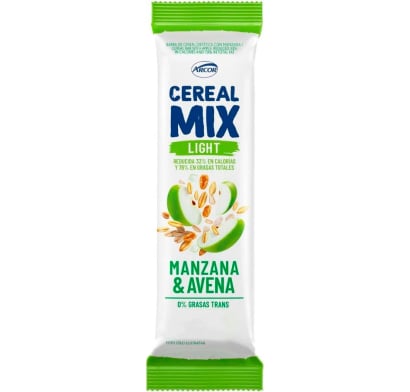 Barra De Cereales Cereal Mix Manzana Light 23 G